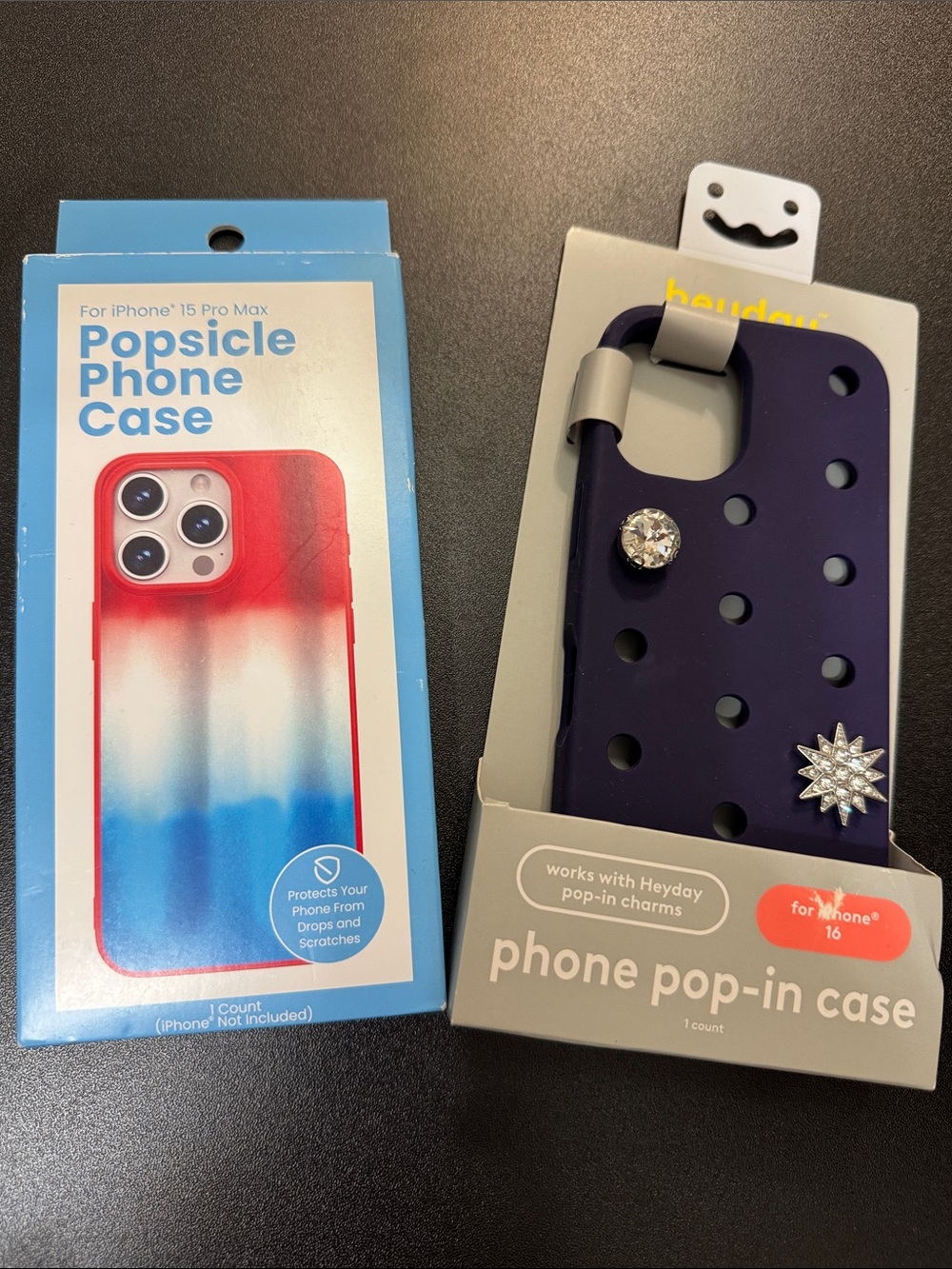 heyday Purple Phone Pop-In Case I phone 16 and Popsicle case  I phone 15pm